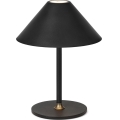 Halo Design 800803 - HYGGE LED Rechargeable Dimmable Outdoor Table Lamp LED/3W/4000 mAh IP54 black