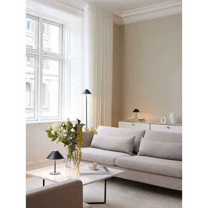 Halo Design 800803 - HYGGE LED Rechargeable Dimmable Outdoor Table Lamp LED/3W/4000 mAh IP54 black