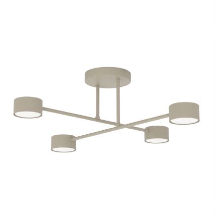 HALO Flush-Mount Ceiling Light 4x GX53/10W/230V, Beige