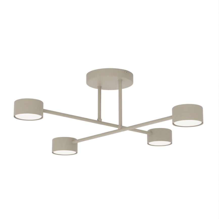 HALO Flush-Mount Ceiling Light 4x GX53/10W/230V, Beige