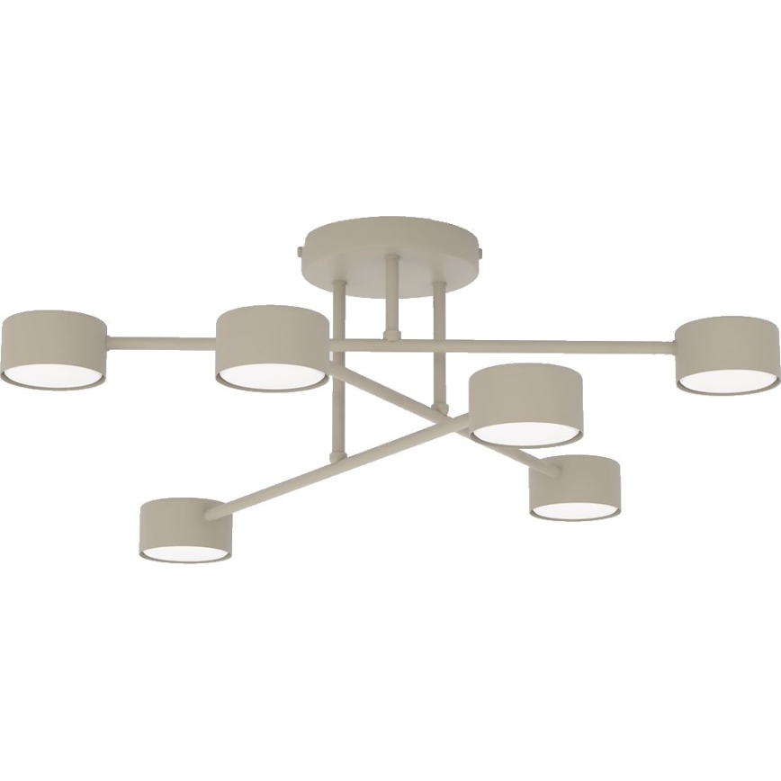 HALO Flush-Mount Ceiling Light 6xGX53/10W/230V, Beige