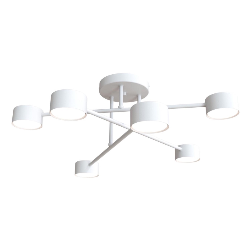 HALO Flush-mount chandelier 6xGX53/10W/230V White