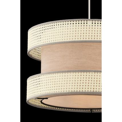 HALO Pendant Light 1xE27/60W/230V Beige/Cream