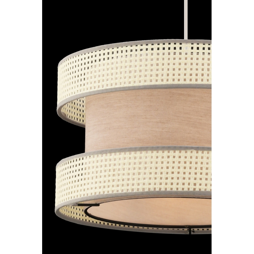HALO Pendant Light 1xE27/60W/230V Beige/Cream