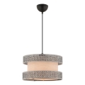 HALO Pendant Light 1xE27/60W/230V Beige/Grey