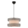 HALO Pendant Light 1xE27/60W/230V Beige/Grey