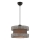 HALO Pendant Light 1xE27/60W/230V Brown/Grey