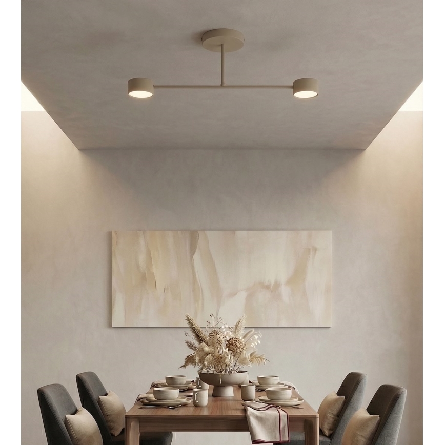 HALO Surface-Mounted Ceiling Light 2xGX53/10W/230V Beige
