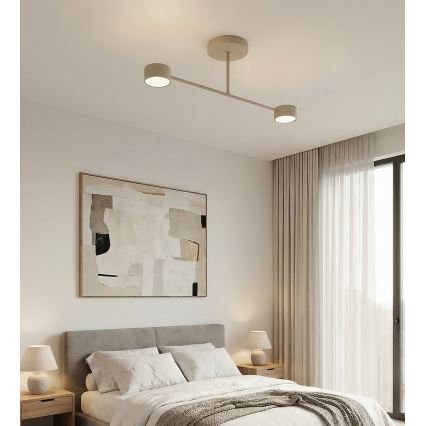 HALO Surface-Mounted Ceiling Light 2xGX53/10W/230V Beige