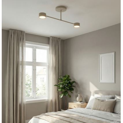 HALO Surface-Mounted Ceiling Light 2xGX53/10W/230V Beige