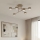 HALO surface-mounted ceiling light 6xGX53/12W/230V beige