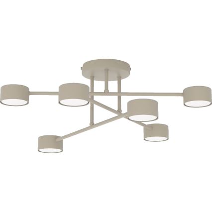 HALO surface-mounted ceiling light 6xGX53/12W/230V beige