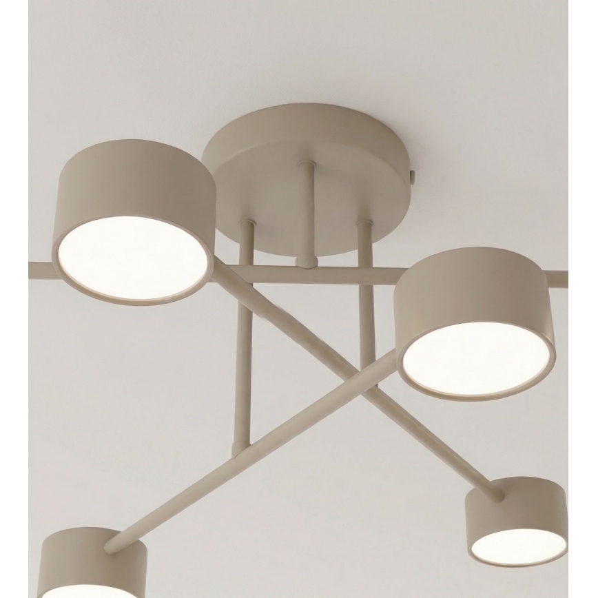 HALO surface-mounted ceiling light 6xGX53/12W/230V beige
