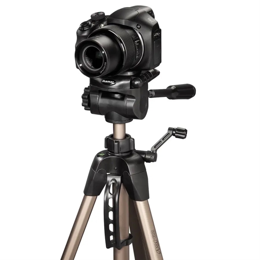 Hama - Camera tripod 160 cm beige/black