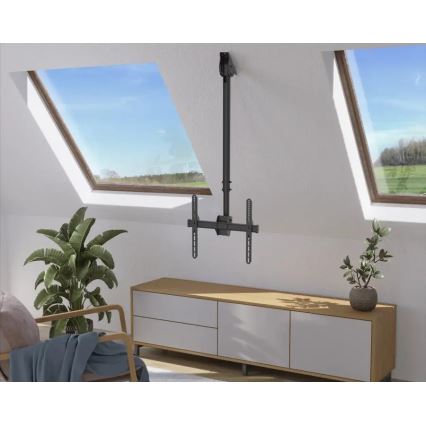 Hama - Ceiling holder for TV swivel 32-65" black
