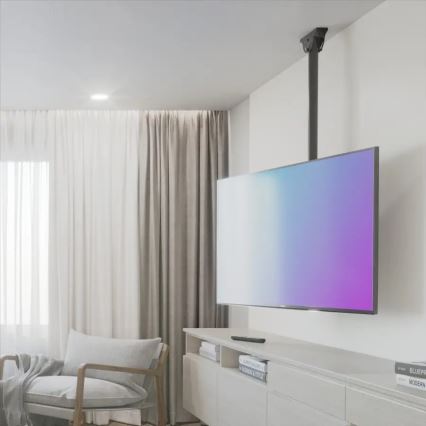 Hama - Ceiling holder for TV swivel 32-65" black