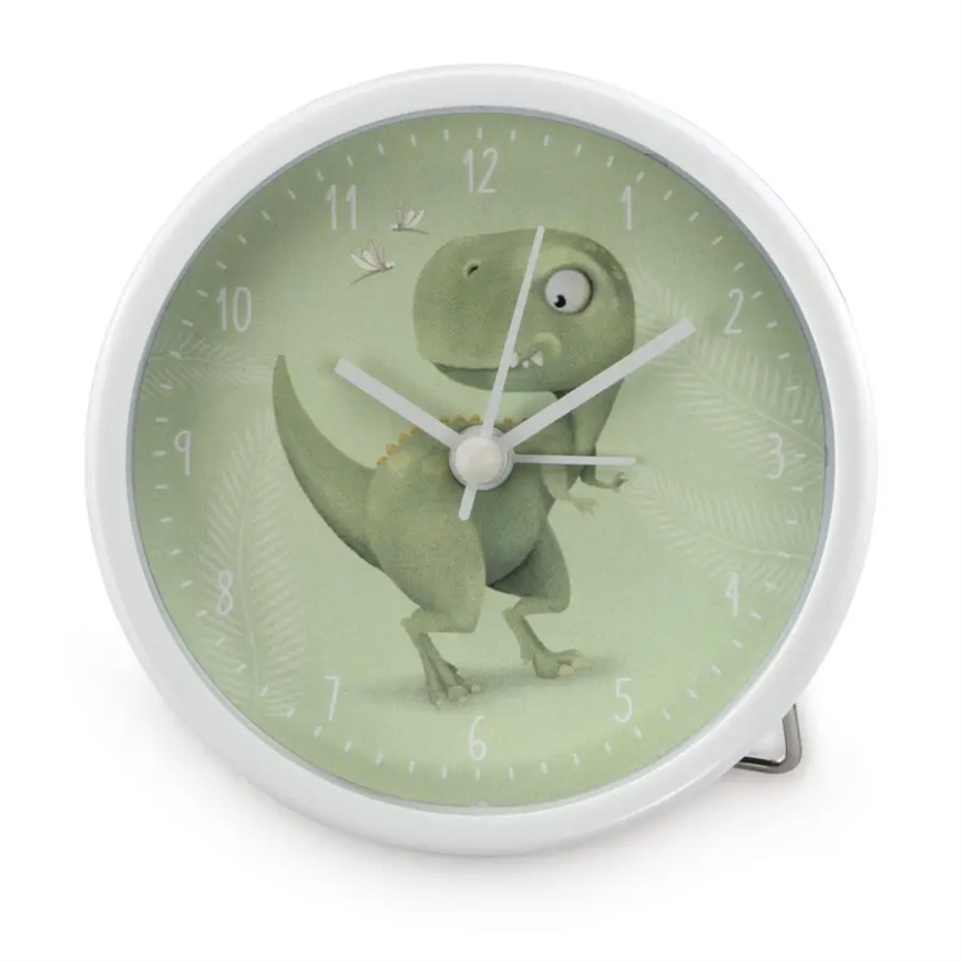 Hama - Children's alarm clock 1xAA dinosaur