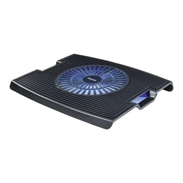 Hama - Cooling pad for laptop 1x fan USB black