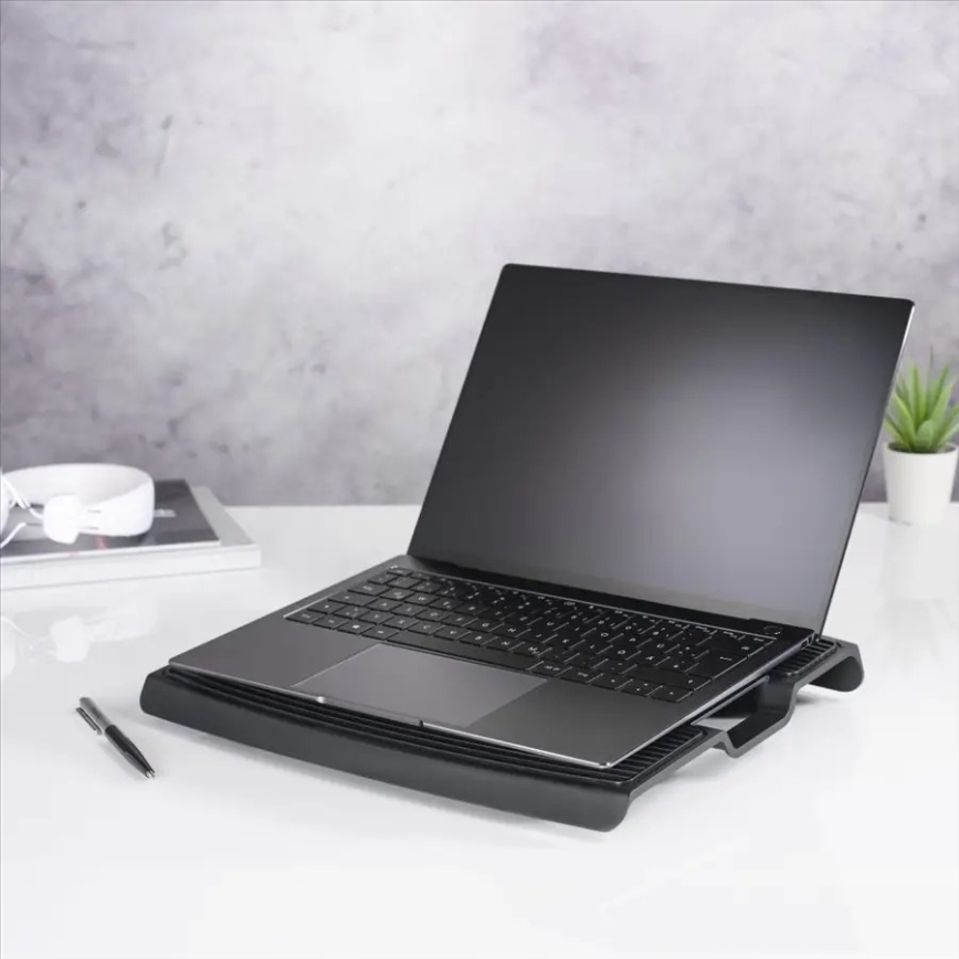 Hama - Cooling pad for laptop 1x fan USB black