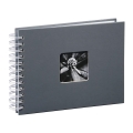 Hama - Spiral photo album 24x17 cm 50 pages grey
