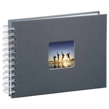 Hama - Spiral photo album 24x17 cm 50 pages grey