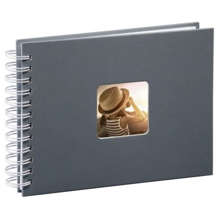 Hama - Spiral photo album 24x17 cm 50 pages grey