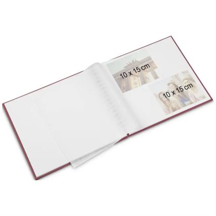 Hama - Spiral photo album 28x24 cm 50 pages red