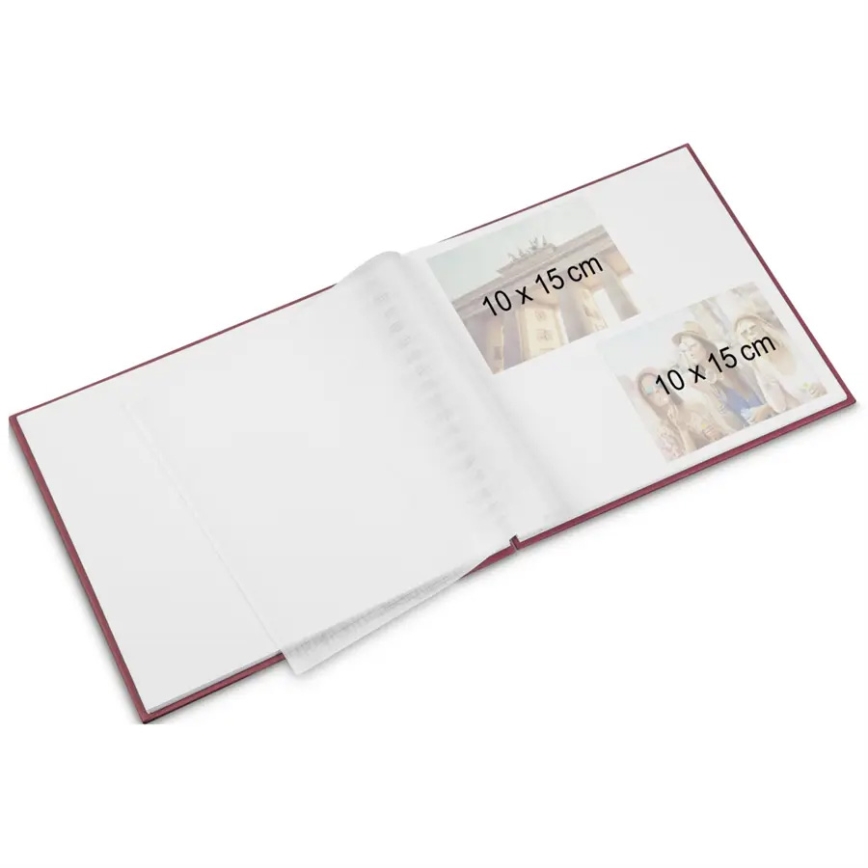 Hama - Spiral photo album 28x24 cm 50 pages red