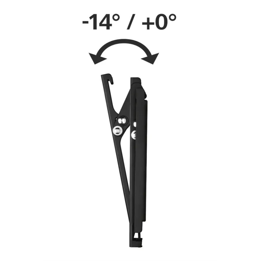 Hama - Tilting wall holder for TV 19-48” black