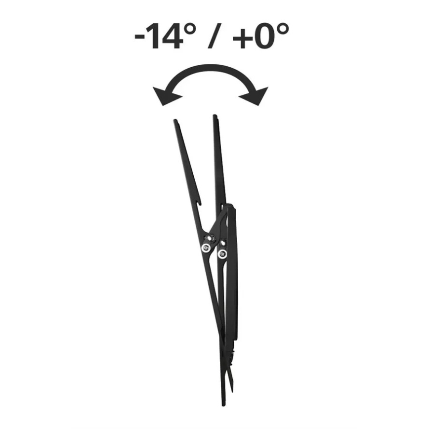 Hama - Tilting wall holder for TV 32-56” black
