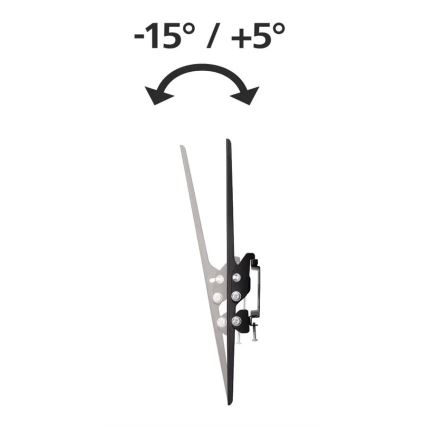 Hama - Tilting wall holder for TV 32-75“ black