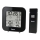Hama - Weather station with LCD display and alarm clock 2xAA + 2xAAA black