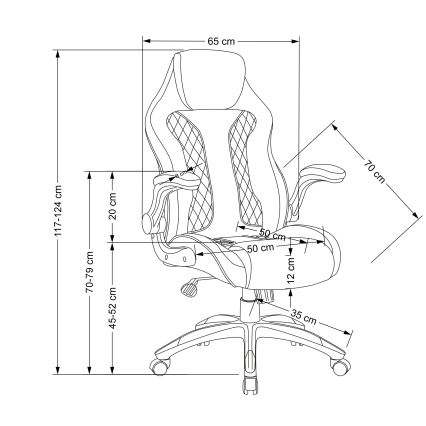 HAME Office Chair, Black/Grey