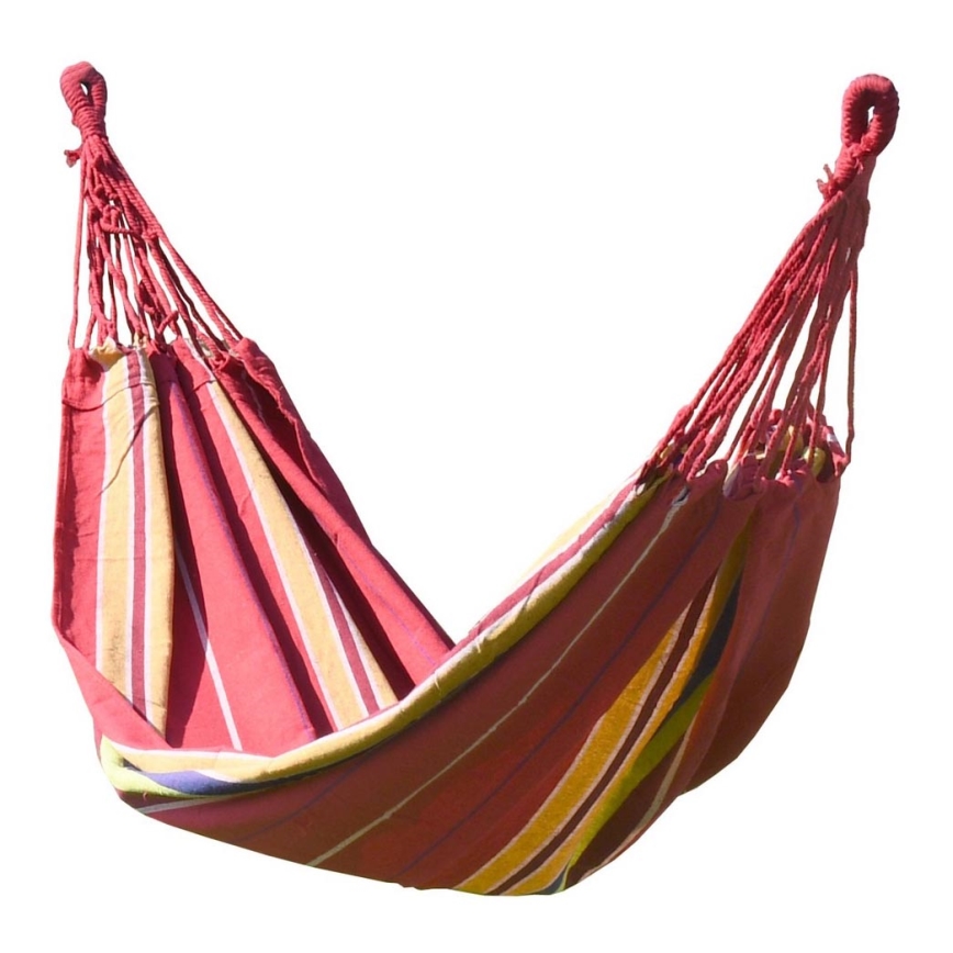 Hammock 200x100 cm red/yellow