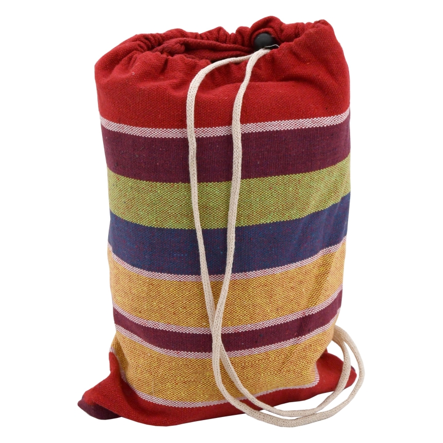 Hammock 200x100 cm red/yellow