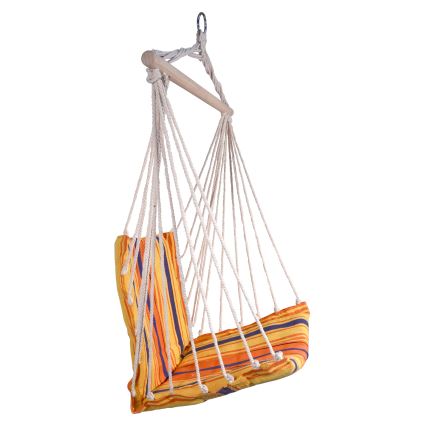 Hammock for sitting orange