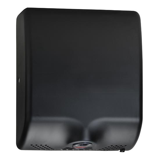 Hand dryer 29 x 32.5 cm stainless steel/black