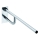 Handle 10.3 x 25.3 cm, stainless steel/silver