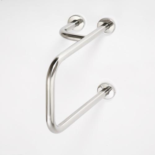 Handle 23.5 x 38 cm, stainless steel/silver