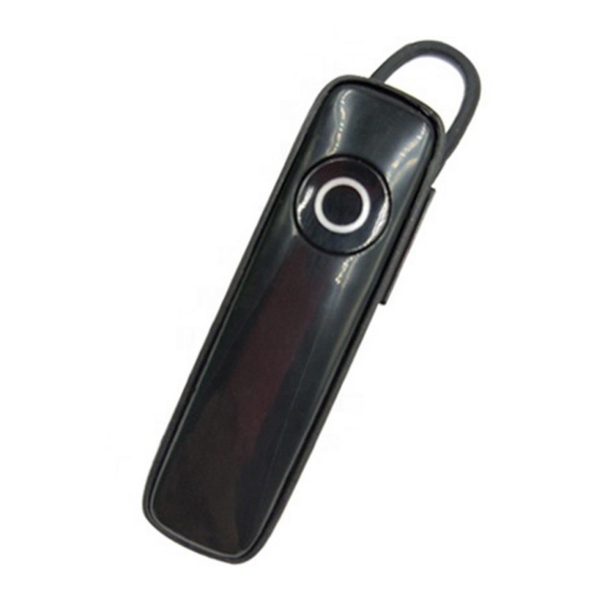 Handsfree earphone with microphone black