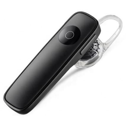 Handsfree earphone with microphone black