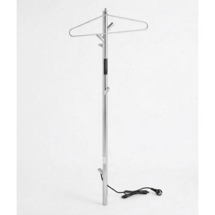 Hanger for electric towel warmer, 45 x 12.2 cm, stainless steel