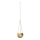Hanging flowerpot 155x27 cm gold