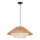 Hanging lamp AFRICA 1xE27/40W/230V diameter 50 cm brown/cream