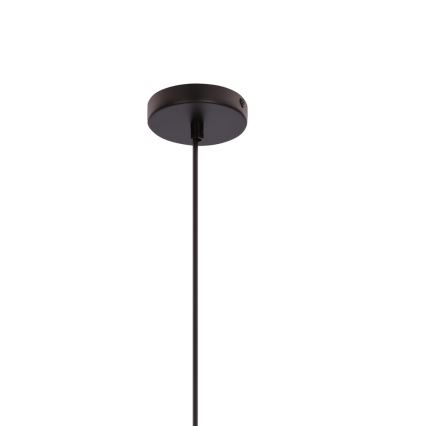 Hanging lamp AFRICA 1xE27/40W/230V diameter 50 cm brown/cream