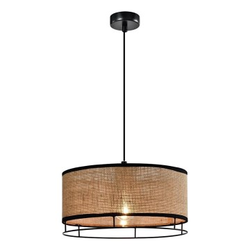 Hanging lamp ARDI 1xE27/40W/230V brown/black