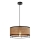 Hanging lamp ARDI 1xE27/40W/230V brown/black