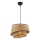 Hanging lamp BARETTE 1xE27/60W/230V brown/black