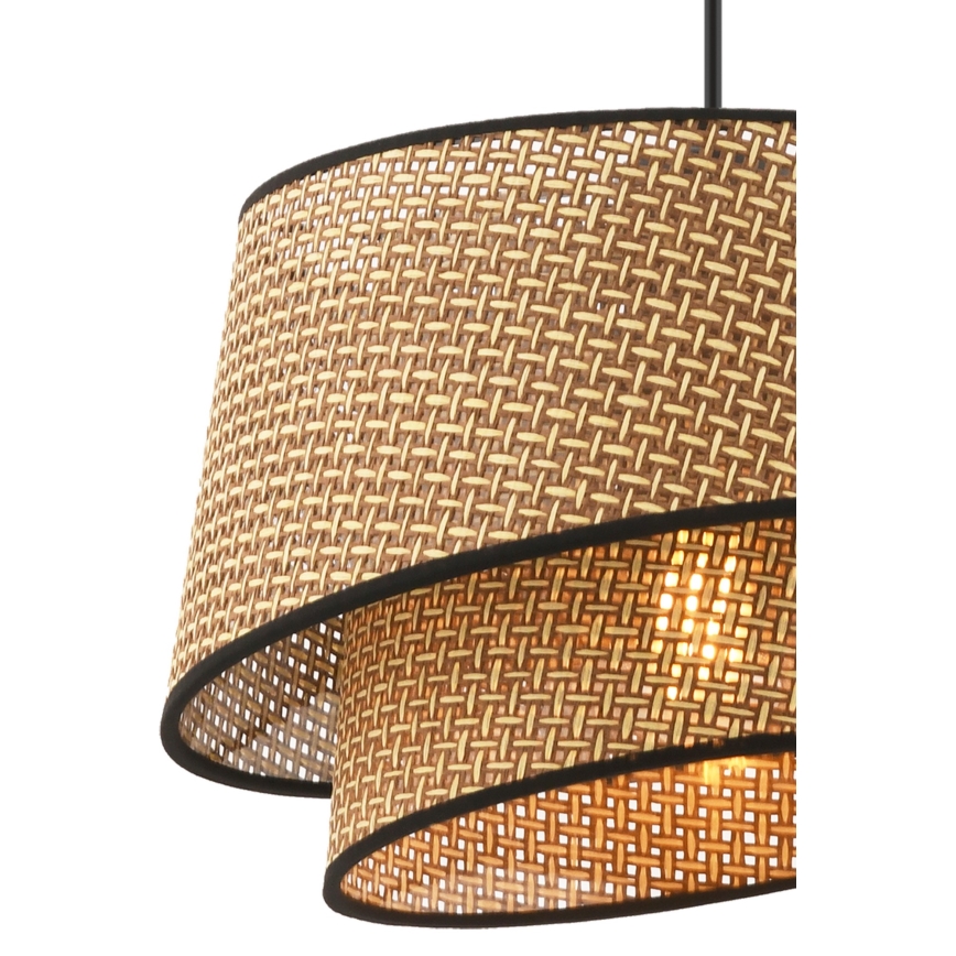 Hanging lamp BARETTE 1xE27/60W/230V brown/black
