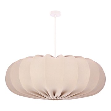 Hanging lamp CAFEE 1xE27/40W/230V diam. 66 cm beige